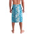 Hawaiian Lei Day Lavalava Blue Hibiscus Flowers Lei Art