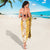 Hawaiian Lei Day Sarong Gold Hibiscus Flowers Lei Art