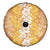 Hawaiian Lei Day Spare Tire Cover Gold Hibiscus Flowers Lei Art