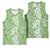 Hawaiian Lei Day Basketball Jersey Green Hibiscus Flowers Lei Art - Polynesian Pride