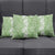 Hawaiian Lei Day Pillow Cover Green Hibiscus Flowers Lei Art - Polynesian Pride