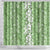 Hawaiian Lei Day Shower Curtain Green Hibiscus Flowers Lei Art