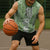 Hawaiian Lei Day Sleeveless Hoodie Green Hibiscus Flowers Lei Art - Polynesian Pride