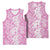 Hawaiian Lei Day Basketball Jersey Pink Hibiscus Flowers Lei Art - Polynesian Pride