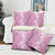 Hawaiian Lei Day Pillow Cover Pink Hibiscus Flowers Lei Art - Polynesian Pride