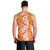 Hawaiian Lei Day Men Tank Top Red Hibiscus Flowers Lei Art