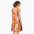 Hawaiian Lei Day Midi Dress Red Hibiscus Flowers Lei Art - Polynesian Pride