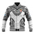 Flying Fijians Pacific Fiji Rugby Custom Baseball Jacket Polynesian Pattern