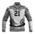 Flying Fijians Pacific Fiji Rugby Custom Baseball Jacket Polynesian Pattern