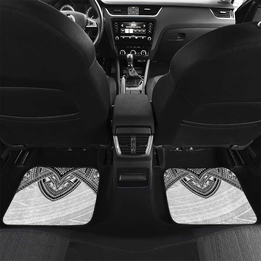 Flying Fijians Pacific Fiji Rugby Custom Car Mats Polynesian Pattern