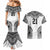 Flying Fijians Pacific Fiji Rugby Custom Couples Matching Mermaid Dress and Hawaiian Shirt Polynesian Pattern