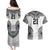 Flying Fijians Pacific Fiji Rugby Custom Couples Matching Puletasi and Hawaiian Shirt Polynesian Pattern
