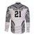 Flying Fijians Pacific Fiji Rugby Custom Family Matching Long Sleeve Bodycon Dress and Hawaiian Shirt Polynesian Pattern