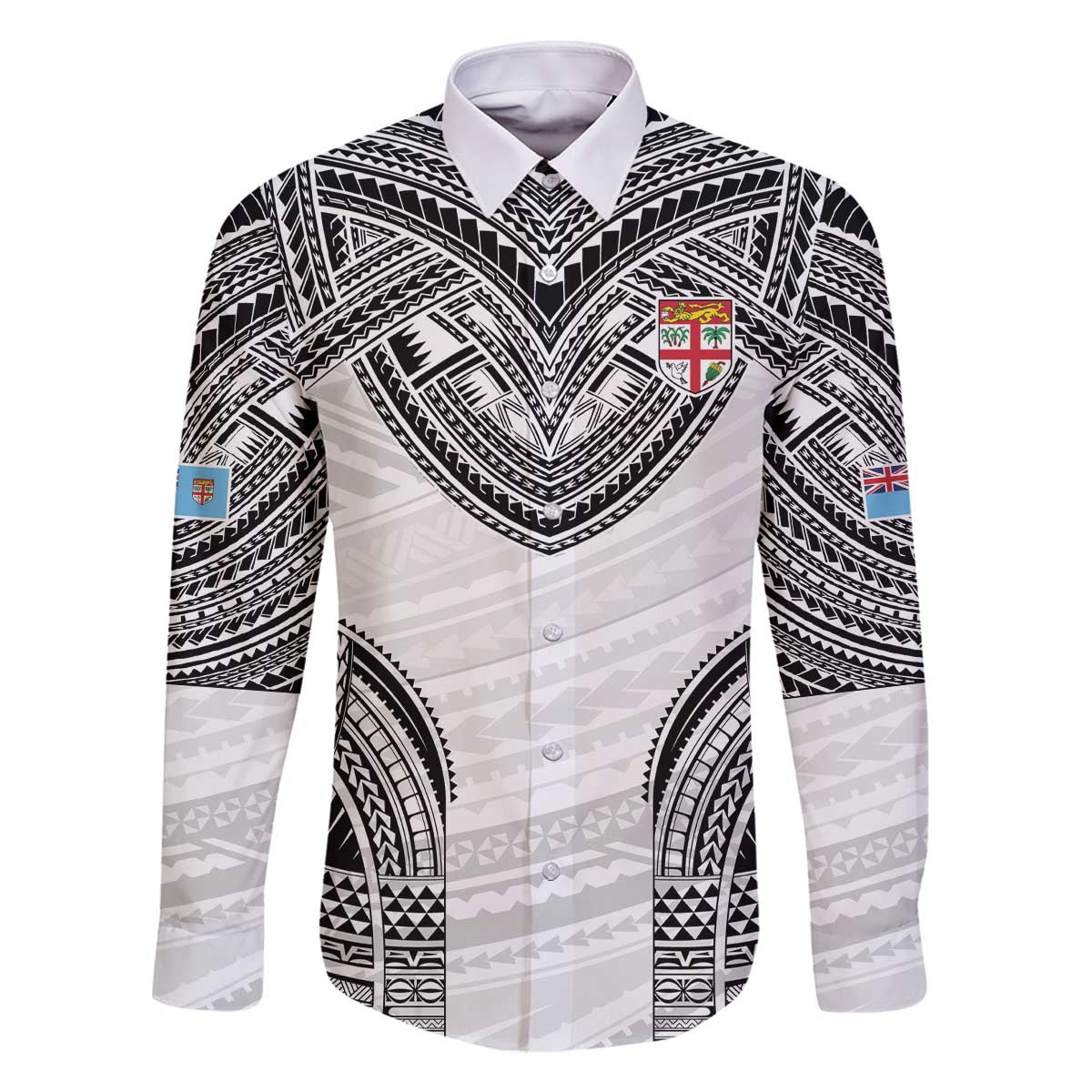Flying Fijians Pacific Fiji Rugby Custom Family Matching Off The Shoulder Long Sleeve Dress and Hawaiian Shirt Polynesian Pattern