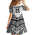 Flying Fijians Pacific Fiji Rugby Custom Family Matching Tank Maxi Dress and Hawaiian Shirt Polynesian Pattern