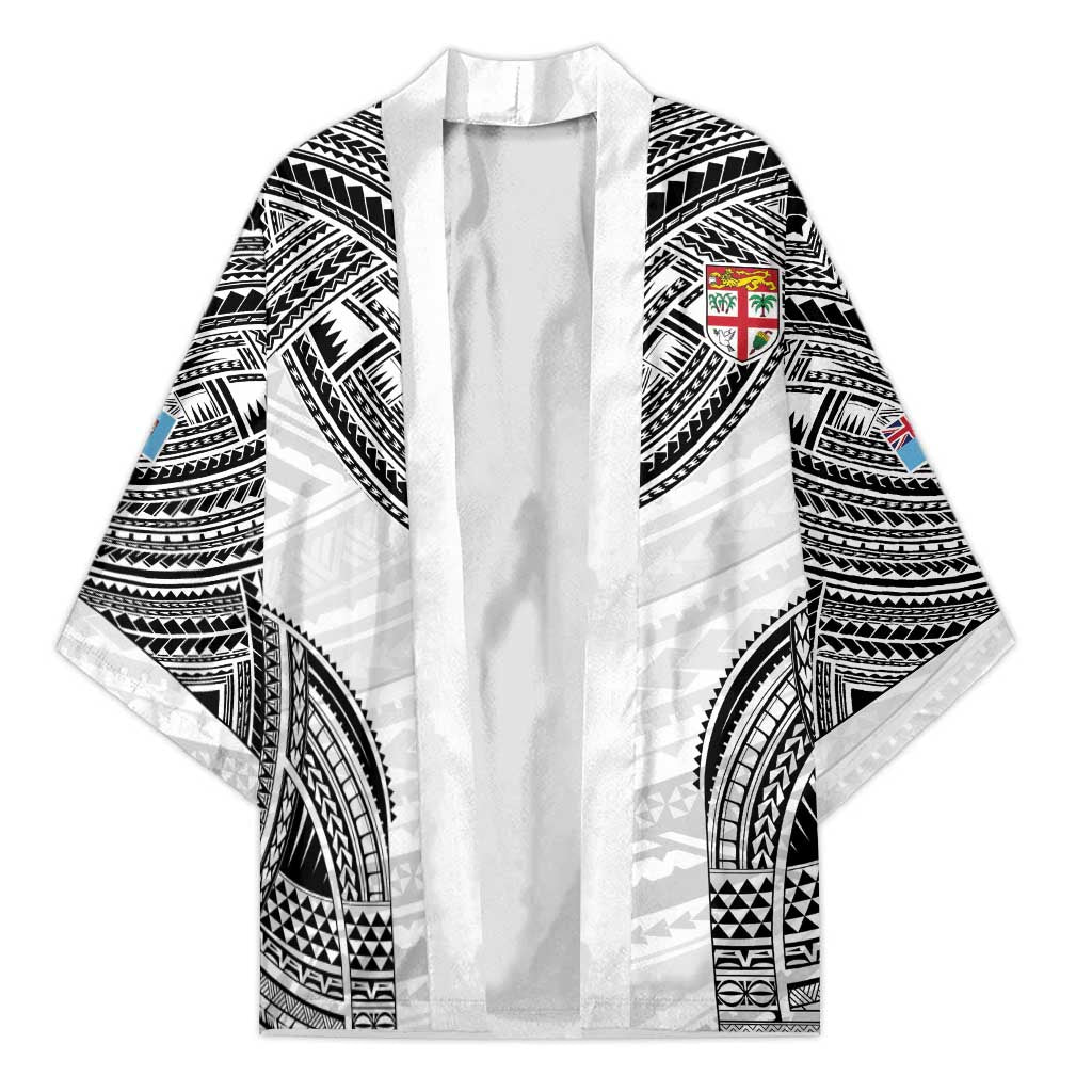 Flying Fijians Pacific Fiji Rugby Custom Kimono Polynesian Pattern - Polynesian Pride