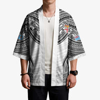 Flying Fijians Pacific Fiji Rugby Custom Kimono Polynesian Pattern - Polynesian Pride