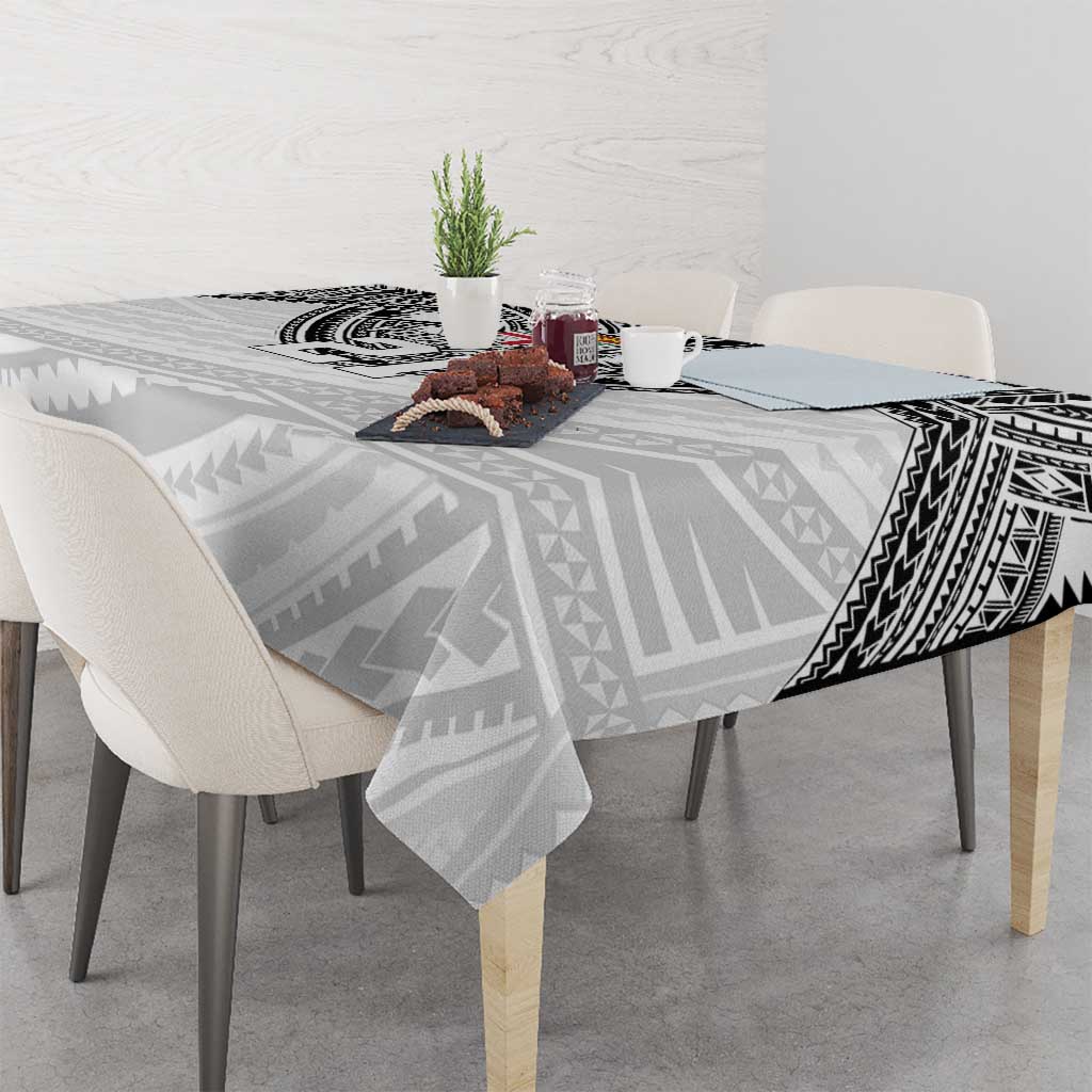 Flying Fijians Pacific Fiji Rugby Custom Tablecloth Polynesian Pattern