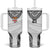 Flying Fijians Pacific Fiji Rugby Custom Tumbler With Handle Polynesian Pattern