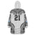 Flying Fijians Pacific Fiji Rugby Custom Wearable Blanket Hoodie Polynesian Pattern