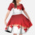 Ikale Tahi Pacific Tonga Rugby Custom Family Matching Mermaid Dress and Hawaiian Shirt Tongan Ngatu with Flag Pattern
