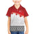 Ikale Tahi Pacific Tonga Rugby Custom Family Matching Mermaid Dress and Hawaiian Shirt Tongan Ngatu with Flag Pattern