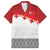 Ikale Tahi Pacific Tonga Rugby Custom Family Matching Tank Maxi Dress and Hawaiian Shirt Tongan Ngatu with Flag Pattern