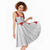 Ikale Tahi Pacific Tonga Rugby Custom Midi Dress Tongan Ngatu with Flag Pattern - Polynesian Pride