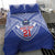 Manu Samoa Pacific Samoa Rugby Custom Bedding Set Polynesian Pattern