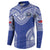 Manu Samoa Pacific Samoa Rugby Custom Button Sweatshirt Polynesian Pattern