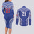Manu Samoa Pacific Samoa Rugby Custom Couples Matching Long Sleeve Bodycon Dress and Long Sleeve Button Shirt Polynesian Pattern