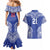 Manu Samoa Pacific Samoa Rugby Custom Couples Matching Mermaid Dress and Hawaiian Shirt Polynesian Pattern