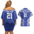 Manu Samoa Pacific Samoa Rugby Custom Couples Matching Off Shoulder Short Dress and Hawaiian Shirt Polynesian Pattern