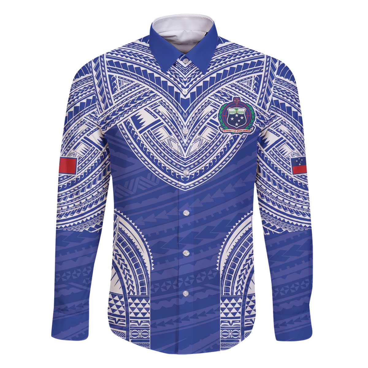 Manu Samoa Pacific Samoa Rugby Custom Family Matching Off The Shoulder Long Sleeve Dress and Hawaiian Shirt Polynesian Pattern