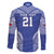 Manu Samoa Pacific Samoa Rugby Custom Family Matching Off The Shoulder Long Sleeve Dress and Hawaiian Shirt Polynesian Pattern