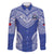 Manu Samoa Pacific Samoa Rugby Custom Family Matching Off Shoulder Maxi Dress and Hawaiian Shirt Polynesian Pattern