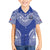 Manu Samoa Pacific Samoa Rugby Custom Family Matching Off Shoulder Maxi Dress and Hawaiian Shirt Polynesian Pattern