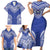 Manu Samoa Pacific Samoa Rugby Custom Family Matching Short Sleeve Bodycon Dress and Hawaiian Shirt Polynesian Pattern