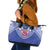 Manu Samoa Pacific Samoa Rugby Custom Leather Tote Bag Polynesian Pattern