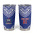 Manu Samoa Pacific Samoa Rugby Custom Tumbler Cup Polynesian Pattern