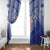 Manu Samoa Pacific Samoa Rugby Custom Window Curtain Polynesian Pattern