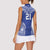 Manu Samoa Pacific Samoa Rugby Custom Women Sleeveless Polo Shirt Polynesian Pattern