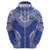 Manu Samoa Pacific Samoa Rugby Custom Zip Hoodie Polynesian Pattern
