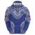 Manu Samoa Pacific Samoa Rugby Custom Zip Hoodie Polynesian Pattern
