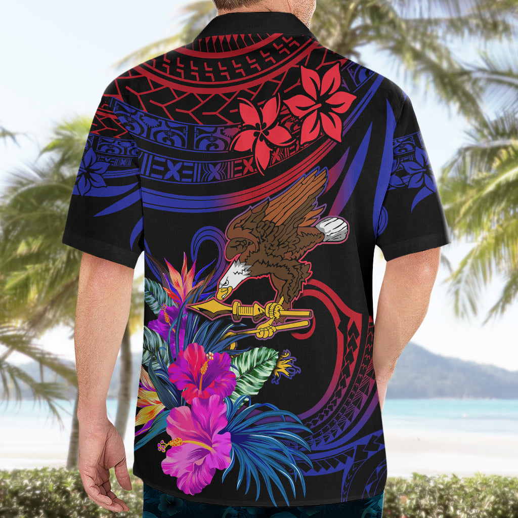 American Samoa Hawaiian Shirt Manu'a Cession Day Polynesian Tribal LT9 - Polynesian Pride