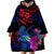 Custom American Samoa Wearable Blanket Hoodie Manu'a Cession Day Polynesian Tribal LT9 - Polynesian Pride