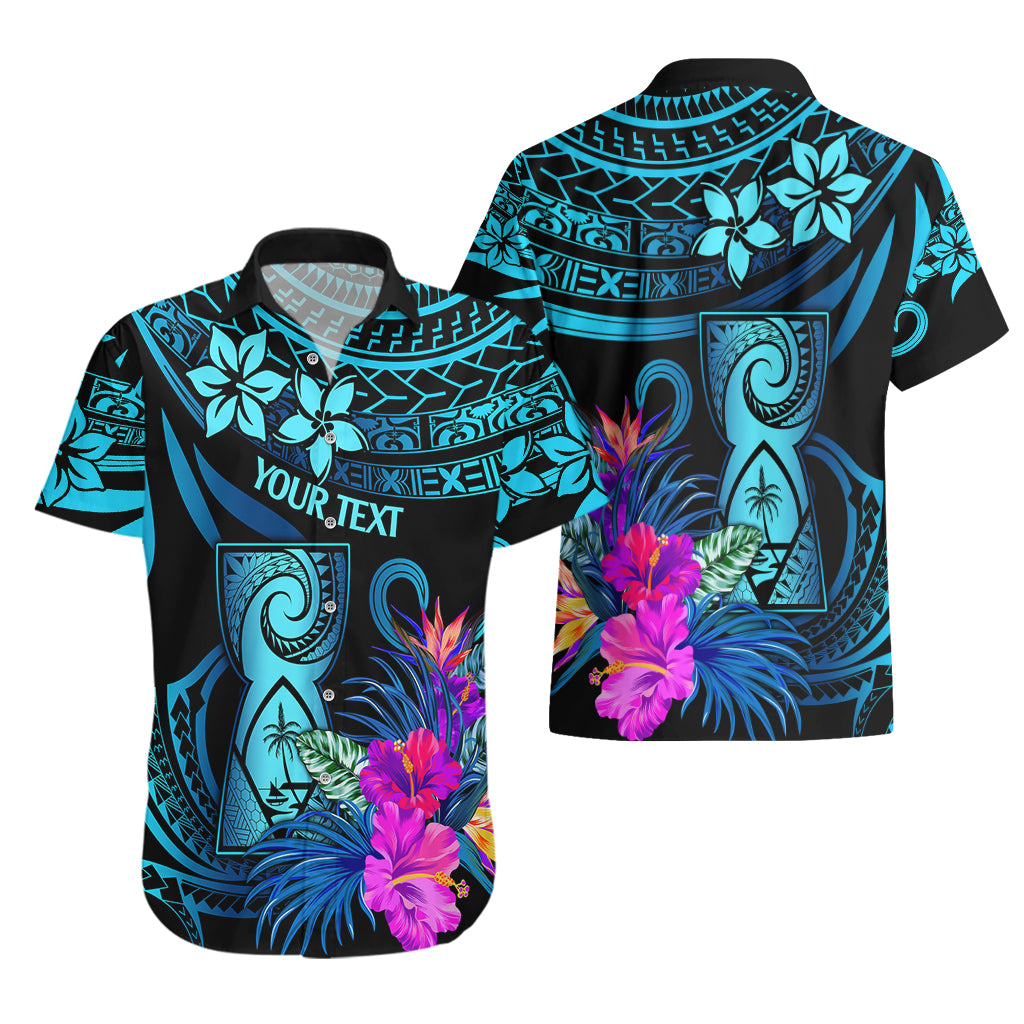 Custom Polynesian Guam Hawaiian Shirt With Latte Stone Happy Liberation Day LT9 - Polynesian Pride