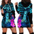 Custom Polynesian Guam Hoodie Dress With Latte Stone Happy Liberation Day LT9 - Polynesian Pride