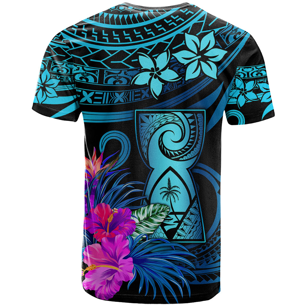 Custom Polynesian Guam T Shirt With Latte Stone Happy Liberation Day LT9 - Polynesian Pride