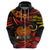 Custom PNG Remembrance Day Hoodie Polynesian Tribal and Poppy LT9 - Polynesian Pride